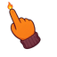 Cozy Charmander Beanie Cursor pointer cursor