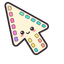 Cute Color Reel default cursor