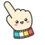 Cute Color Reel pointer cursor