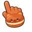Cute Bear Macaron pointer cursor