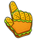 Cute Egg Sandwich pointer cursor