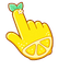 Cute Lemon pointer cursor