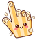 Cute Popcorn Bucket pointer cursor