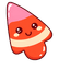 Cute Striped Egg default cursor