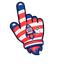 Cute USA Rocket pointer cursor