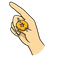 Dalgona Candy Cursor pointer cursor