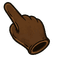 Dark Carved Jack Cursor pointer cursor