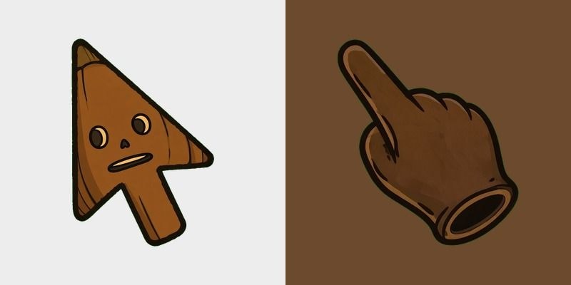 Dark Carved Jack Cursor