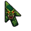 Emerald Spike Beast Cursor default cursor