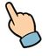 Finn the Human Cursor pointer cursor