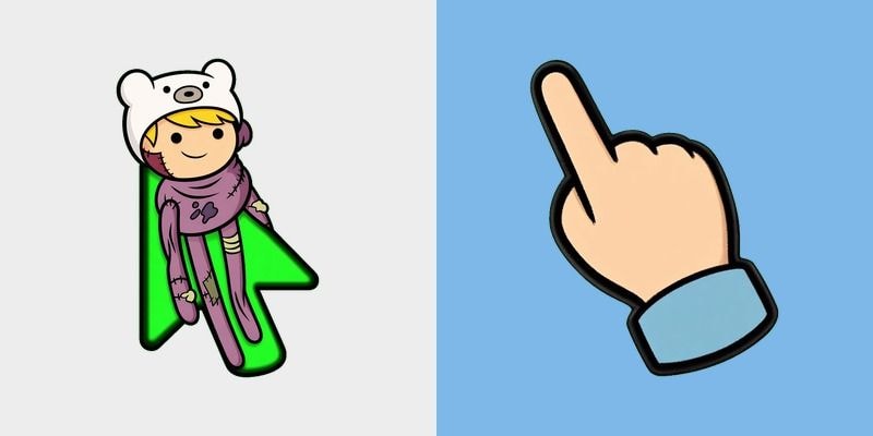 Finn the Human Cursor