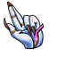 Galaxy Crystal Amulet Cursor pointer cursor