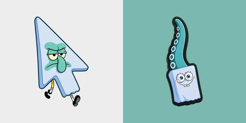 Ghost Squidward Cursor