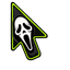 Ghostface Scream Cursor default cursor