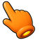 Grinning Jack Candy Cursor pointer cursor