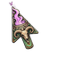 Horned Witch Cauldron Cursor default cursor