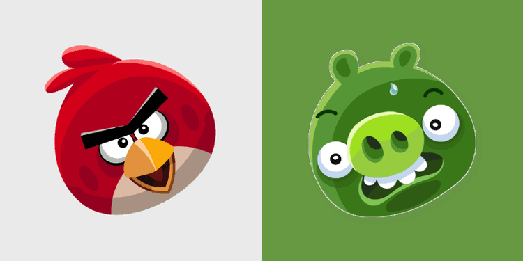 Cute Cursor Pack - Angry Birds and Minion Pig | Custom Cursors Planet