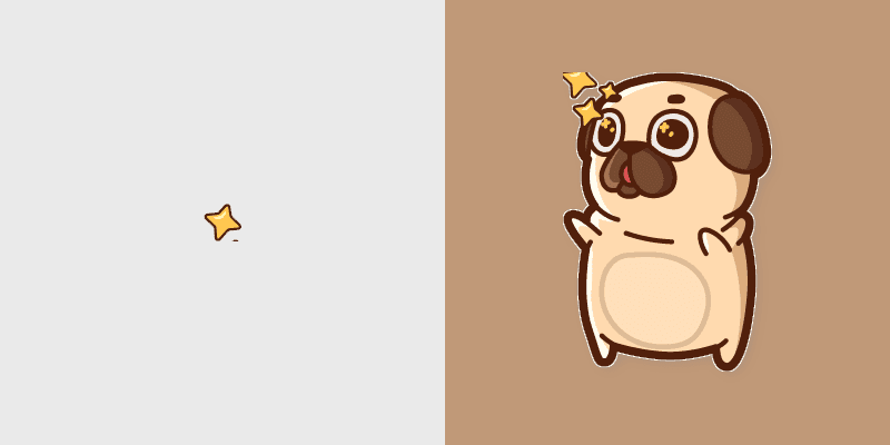 Cute PUG Mouse