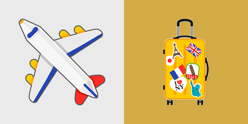 Travel Suitcase cursor preview