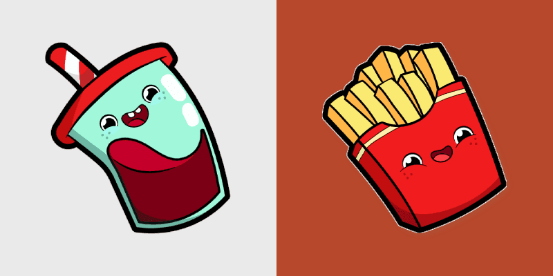 Soft Drink and Fries