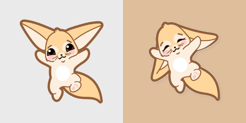 Custom Cute Fox