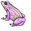 Lilac Magic Frog Cursor default cursor