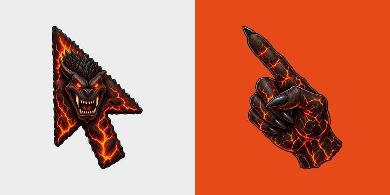 Magma Ember Beast Cursor