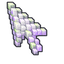 Minecraft Crystal Alex default cursor
