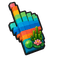 Minecraft Frog Voxel pointer cursor
