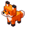 Minecraft Sitting Sleeping Baby Fox default cursor