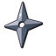 Minimal Ninja Throwing Star pointer cursor