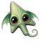 Mint Baby Dragon Cursor default cursor