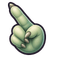Mint Baby Dragon Cursor pointer cursor