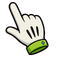 Modern Joker Portrait Cursor pointer cursor