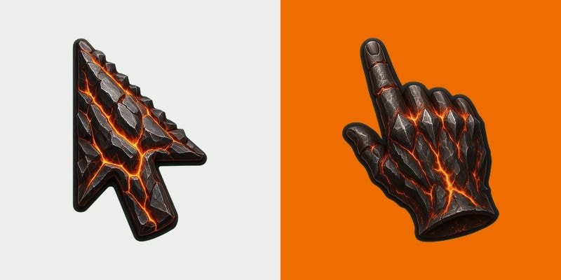 Molten Knight Cursor