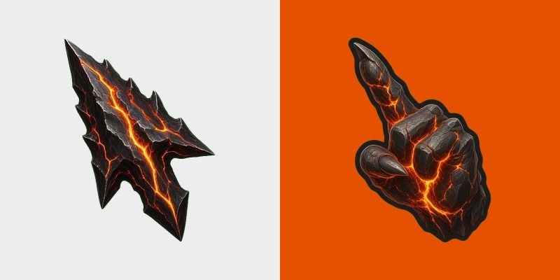 Obsidian Claw Cursor