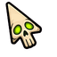 Occult Glow Skull Cursor default cursor