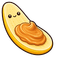 Peanut Butter Banana pointer cursor