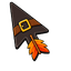 Pilgrim Hat Maple Leaf Cursor default cursor