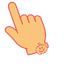 Preppy Pumpkin Cursor pointer cursor