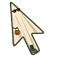 Pumpkin Bucket Ghost Cursor default cursor