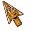 Pumpkin Candy Bucket Cursor default cursor
