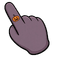 Pumpkin Peek Cat Cursor pointer cursor