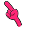 Purple Wing Tube Monster Cursor pointer cursor