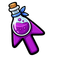 Purple Witch Potion Cursor default cursor