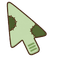 Pusheen Zombie Cat default cursor