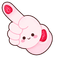 Raspberry Daifuku pointer cursor