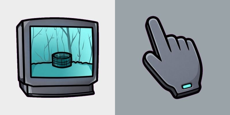 Ring Retro TV Cursor