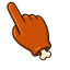 Roasted Turkey Platter Cursor pointer cursor