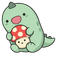 Tokage Fish and Mushroom pointer cursor